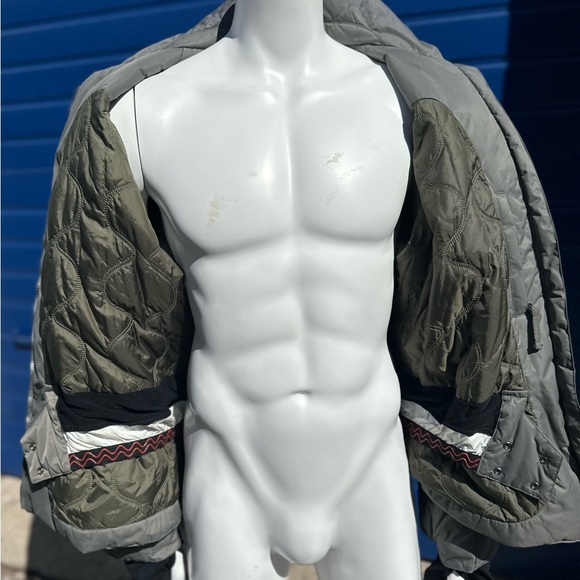 JSX Jet Set Mens ski jacket size 5 Olive khaki color - Picture 6 of 8